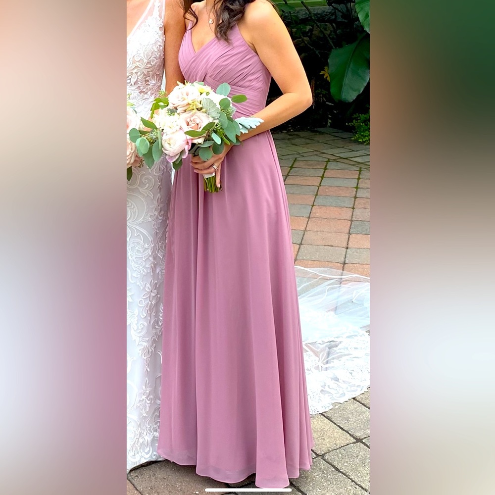 Azazie Shannon Dress - “Vintage Mauve” Color